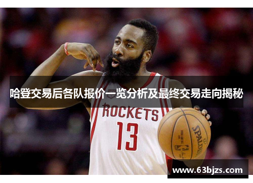 哈登交易后各队报价一览分析及最终交易走向揭秘